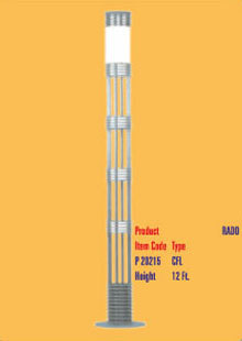 Decorative pole light