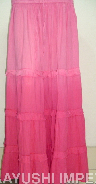 Womens Cotton Long Skirts