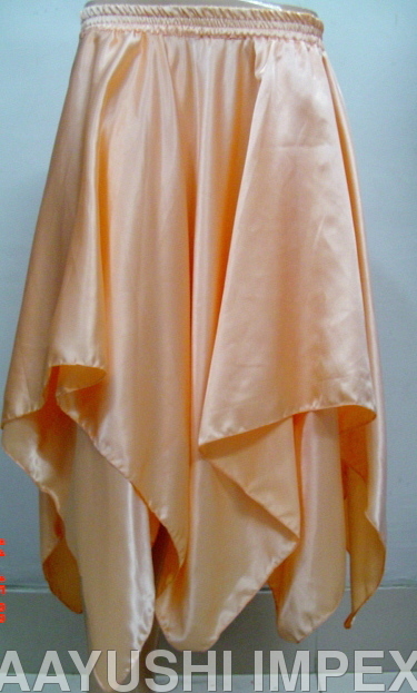 Long Silk Skirt