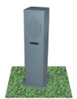 Garden bollard light