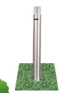 Decorative Bollard Light - Stainless Steel, 10cm Diameter x 100cm Height, 10W LED, IP65 | Elegant Design, Durable, Energy Efficient, Weather Resistant