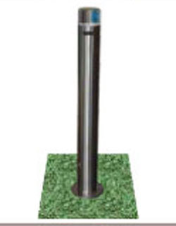 Decorative Bollard Light - Stainless Steel, 10cm Diameter, 100cm Height | Durable, Elegant Design, Weatherproof, Energy Efficient