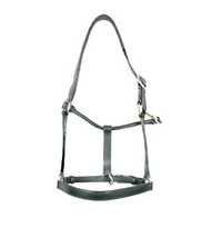 Horse Leather Halters - Color: Black