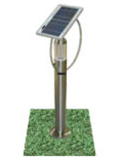 Decorative Bollard Light - Stainless Steel, 100cm, 10W 800lm | Solar Powered, Energy Efficient, Weather Resistant