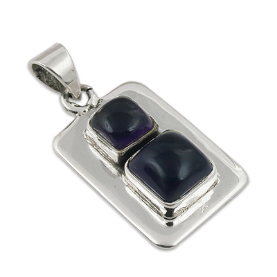 Designer Amethyst Gemstone Pendant Jewellery