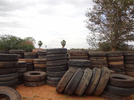 Used Old Tyre