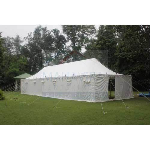 White Pole Marquee