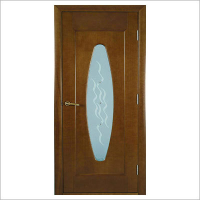 Contemporary Wood Glass Doors