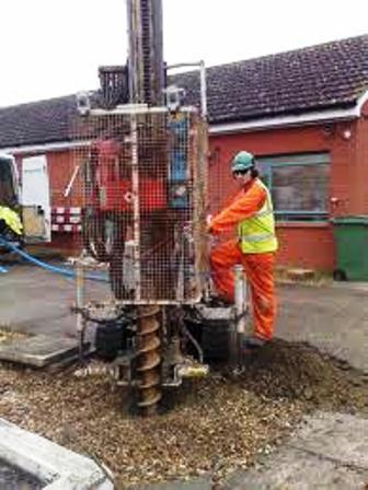Testing of Drilling/Sample Collection of Soil&Rock
