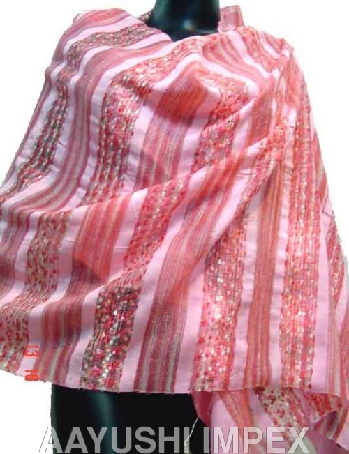 Designer Pure Silk Stoles