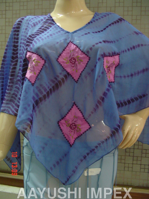 Embroidered Ponchos