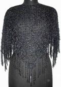 Black Crochet Ponchos