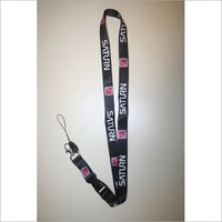 Custom Printed Lanyard - Color: Black