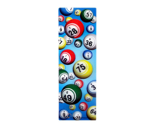 3D Bookmarks for Books - PET 0.45mm, 50x150mm, UV Printing, 3D Flip Effect, Custom Design