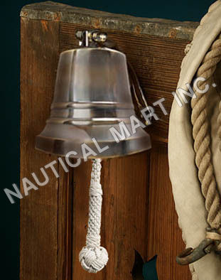 11 Brass Ship Bell Polished Nautical - Jumbo Bells