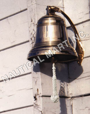 Nautical Bronze Ship'S Bell 8"