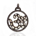 Diamond Fusion Om Pendant