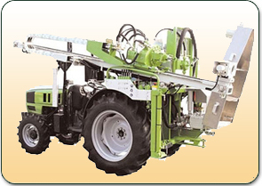 Tractor Mounted Water Well Drilling Rigs