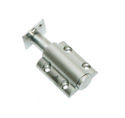 Brass Flower Push Magnet