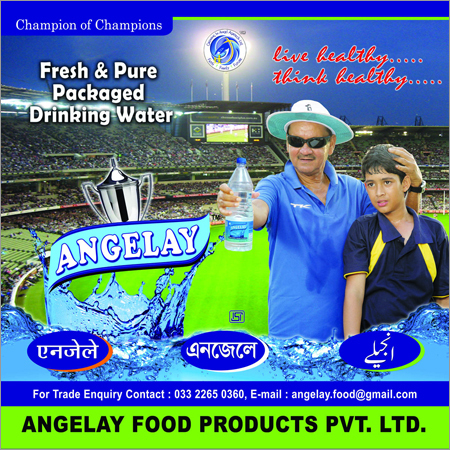 Packaged Drinking Water Bottle.