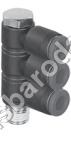 Triple Swivel - Metal, Compact Size, Three Ports | High Durability, Flexible Design, Easy Installation