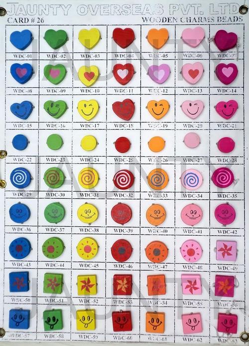 Wooden Charms Beads