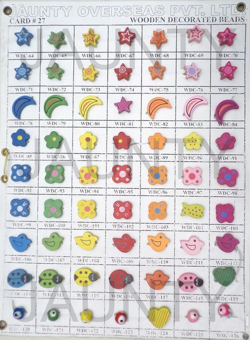 Wooden Charms Beads