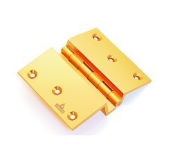 Brass Heavy 'W' Hinges