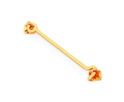 Brass Square Gate Hook