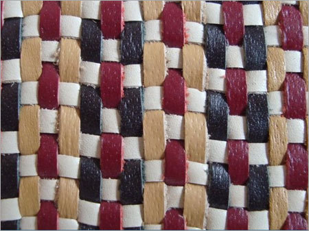 Beautiful Indian Leather Mats Weaving Services