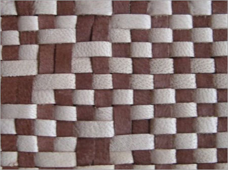 Faux Leather Mats Weaving Services