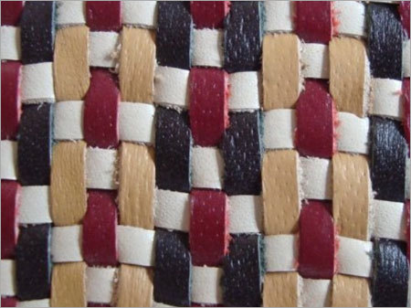 Designer Handmade Leather Mats Weaving Services