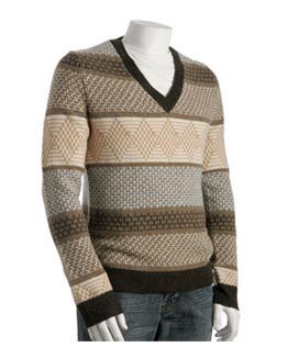 Mens V-Neck Sweater