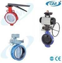 Multicolor Wafer Type Butterfly Valve