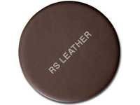 Dark Brown Leather Coaster - 4x4 Inches | Rich Brown Color, Durable Leather Material