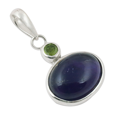 Amethyst Gemstone Pendant Jewellery