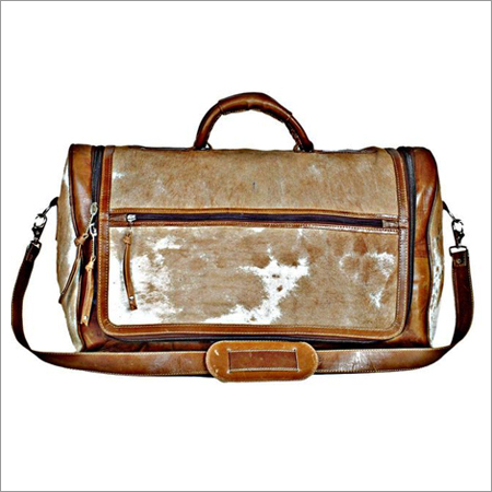 Zippered Front Duffel