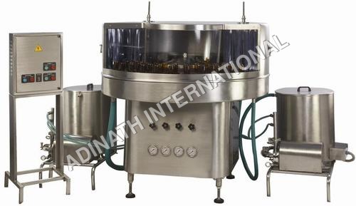 Semi Automatic Bottle Washing Machine