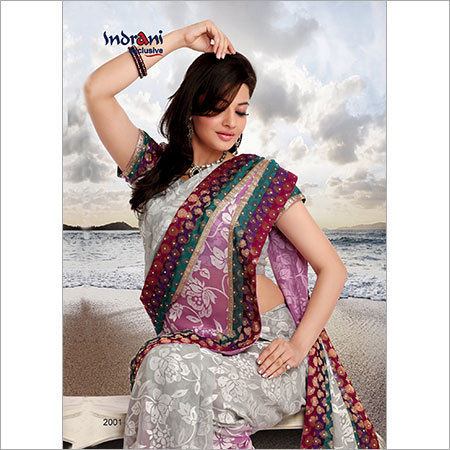 Printed Wedding Sarees