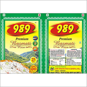 Extra long 989 Basmati Rice