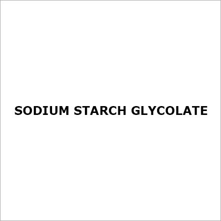 Sodium Starch Glycolate
