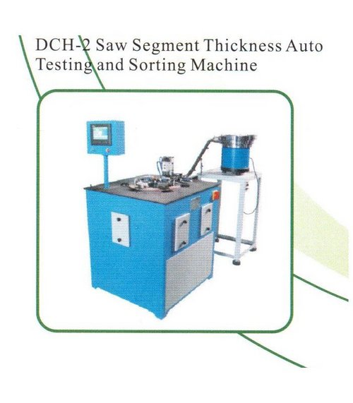Saw Segment Thickness Auto Testing and Sorting Mac