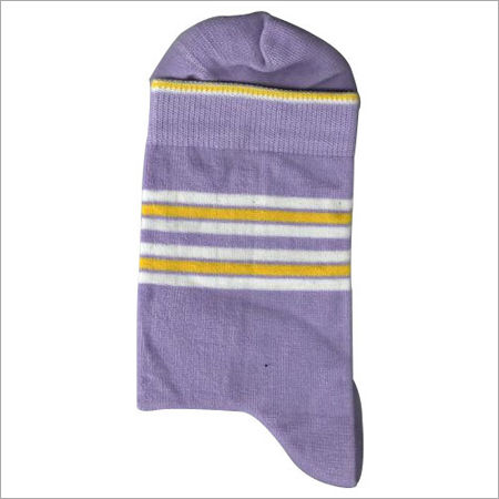 Purple Athletic Socks