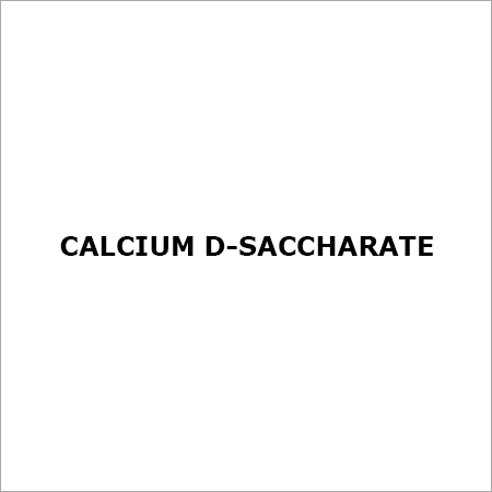 Calcium D-Saccharate