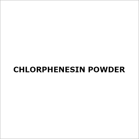 Chlorphenesin Powder Boiling Point: 369.5A Cat760Mmhg