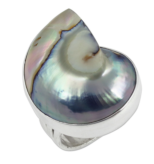 Shell Gemstone Ring Jewellery