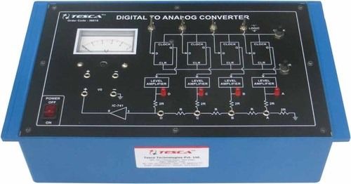 Black And Blue Digital To Analog Converter D To A