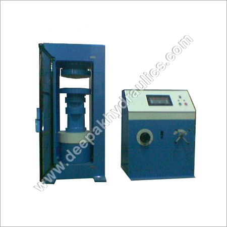 Concrete Cylinder Compression Testing Machine - Qualitative Material, Various Sizes, Industrial Quality