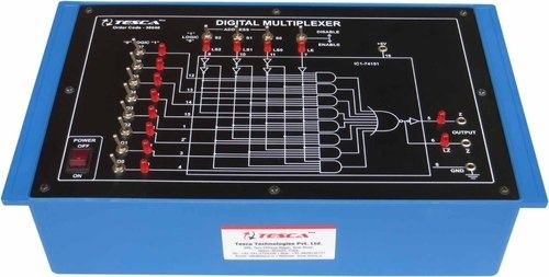 Black And Blue Digital Multiplexer 8 Bit