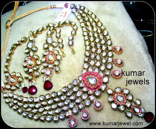 wedding kundan set